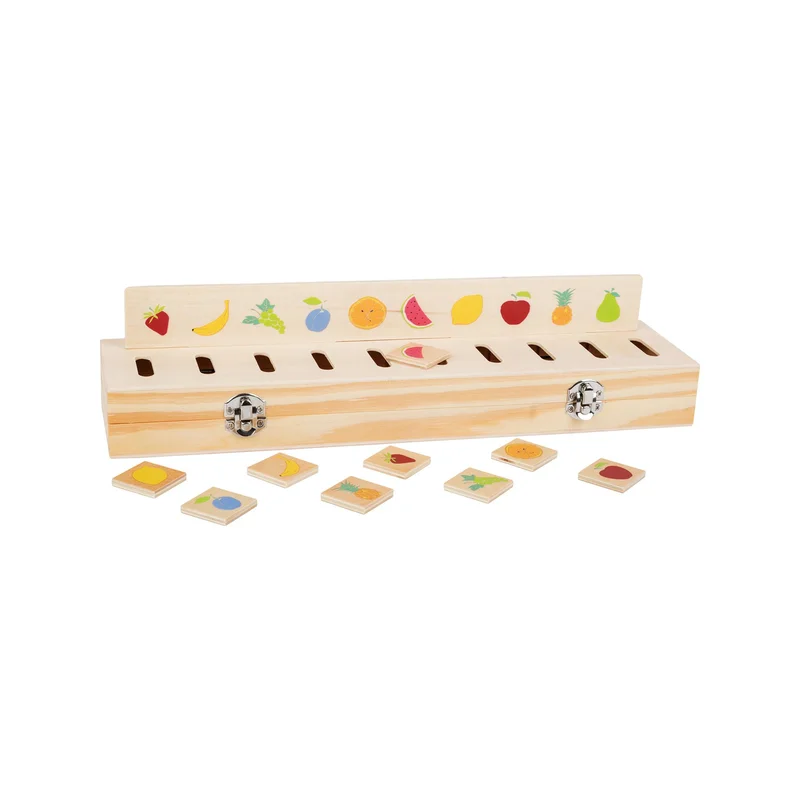Small Foot Sorting Box, wooden, 23 pcs