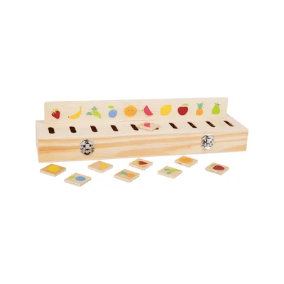 Small Foot Sorting Box, wooden, 23 pcs