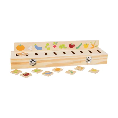 Small Foot Sorting Box, wooden, 23 pcs