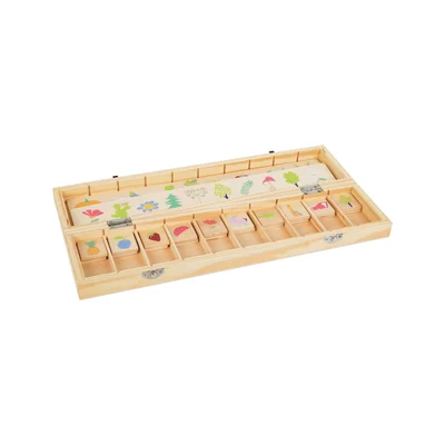 Small Foot Sorting Box, wooden, 23 pcs