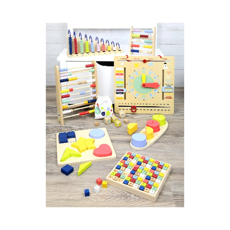 Small Foot Sorting Box, wooden, 23 pcs