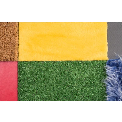 Nowa Szkola Sensory floor tiles, 6 pieces, 25 x 25 cm