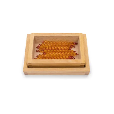 Nowa Szkola Montessori beads, for counting, in box