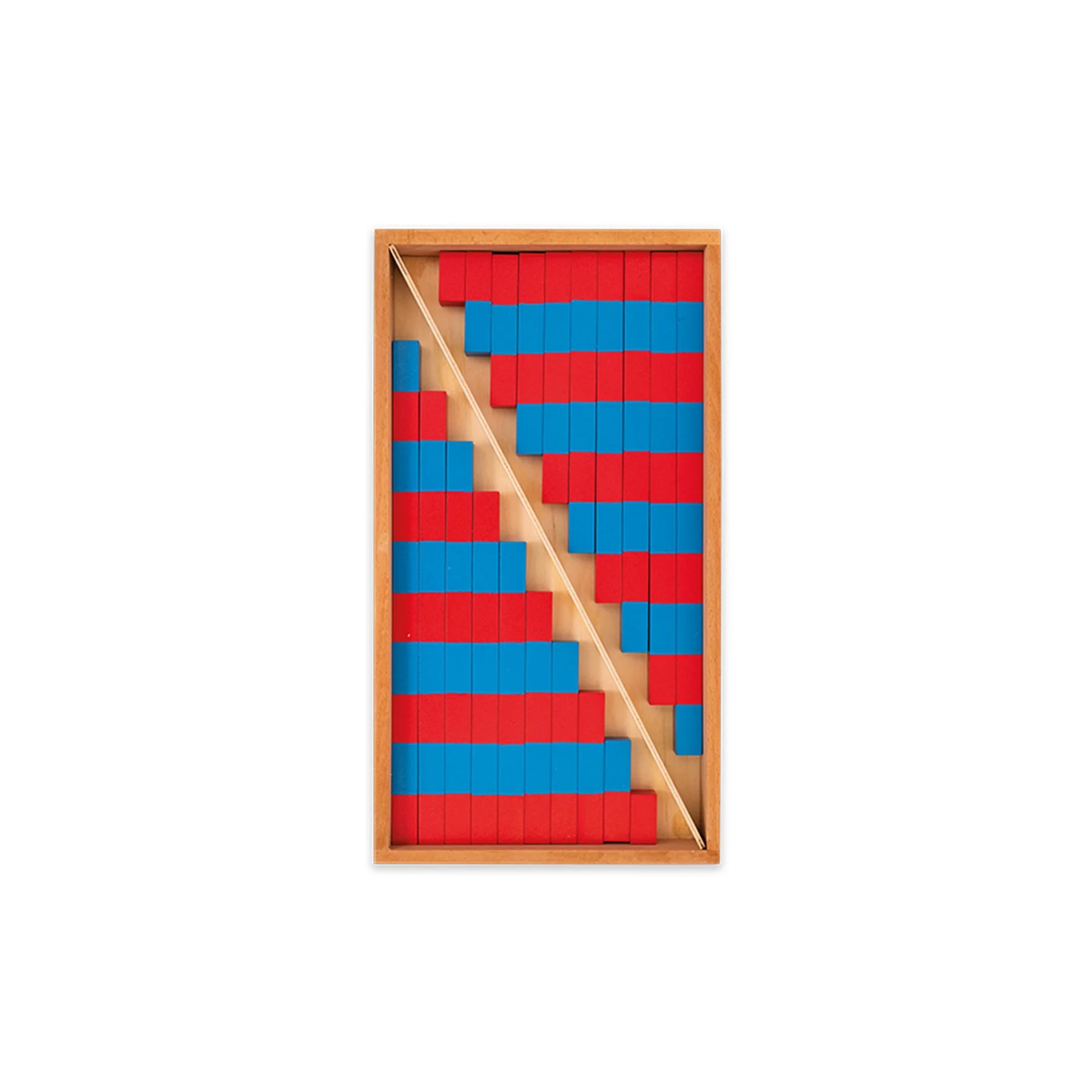 Nowa Szkola Montessori counting rods, in box