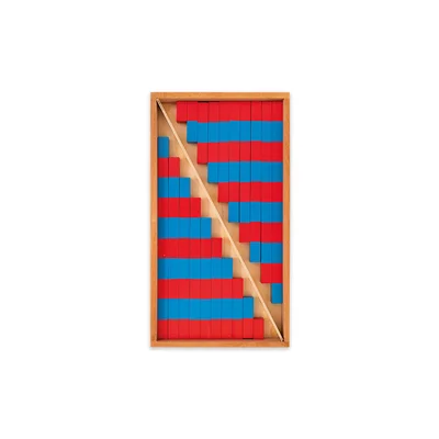 Nowa Szkola Montessori counting rods, in box