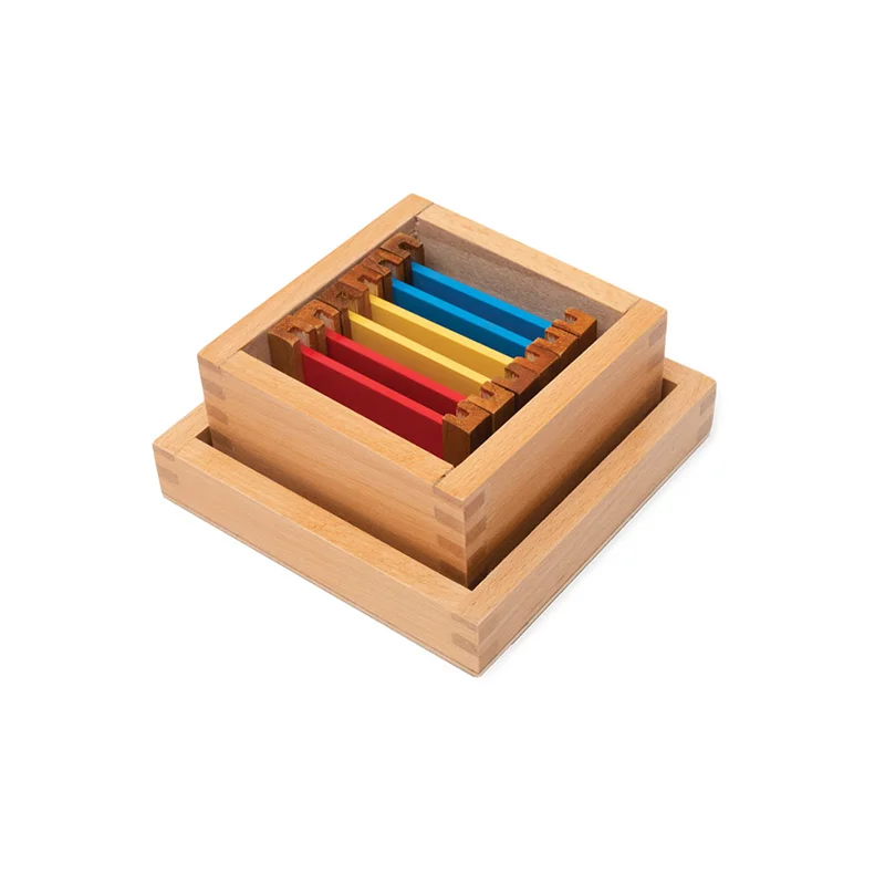Nowa Szkola Montessori Colour Tablets, in box, 6 pcs