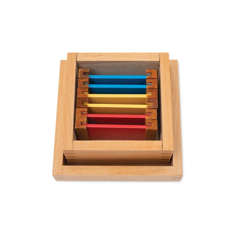 Nowa Szkola Montessori Colour Tablets, in box, 6 pcs