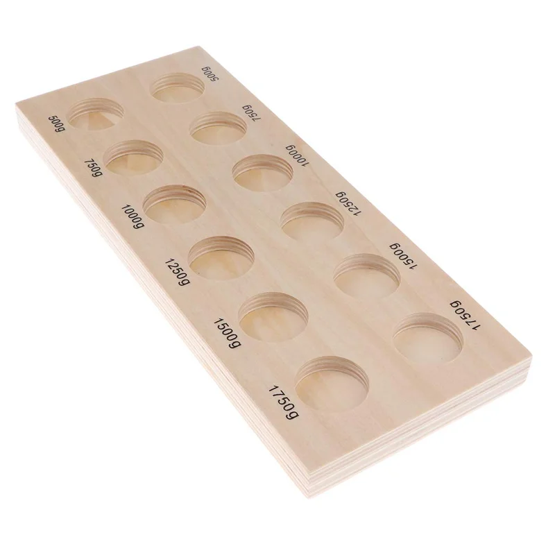 Montessori cylinders, sensory, with springs