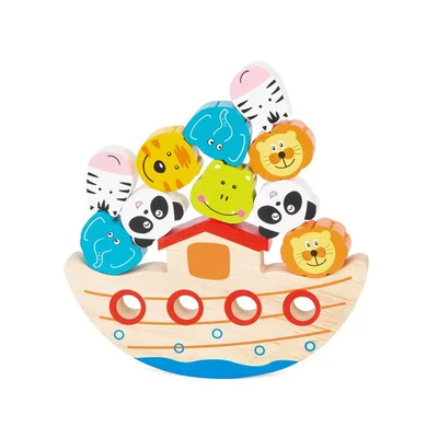 Small Foot Balance Game Ship, wooden, 18 x 2 x 16 cm