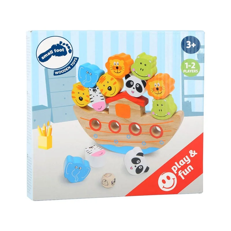 Small Foot Balance Game Ship, wooden, 18 x 2 x 16 cm