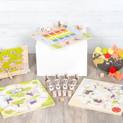 Small Foot Balancing game Friends, wooden, 19 x 2 x 13 cm