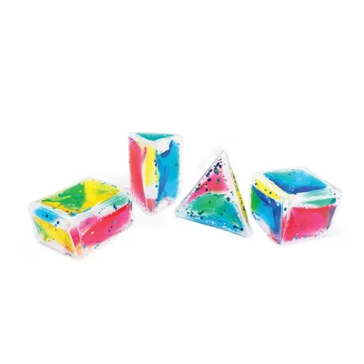 Nowa Szkola Gel Sensory Shapes, 4 pcs
