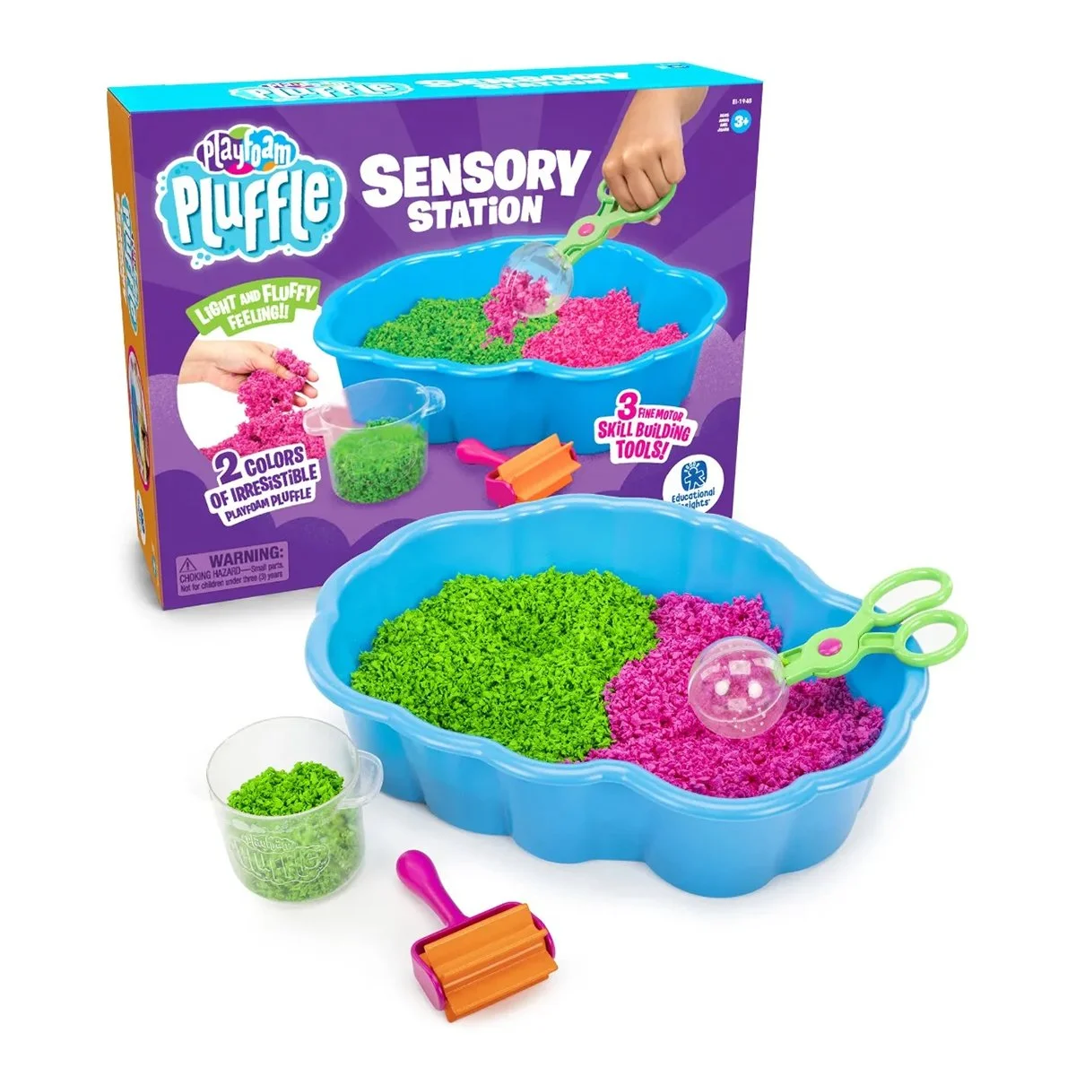 Learning Resources Sensory play station set, with foam