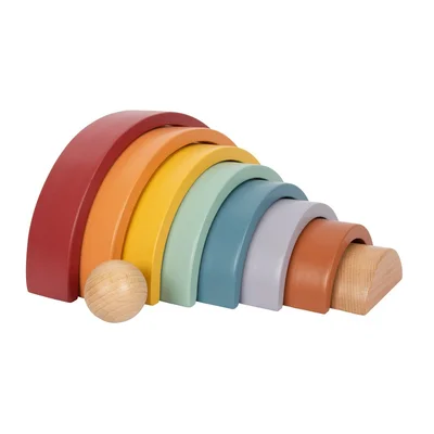 Small Foot Sorting rainbow Safari, wooden