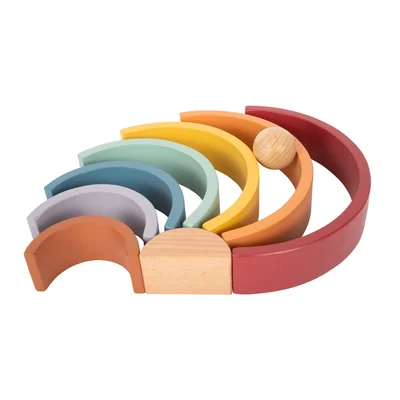 Small Foot Sorting rainbow Safari, wooden