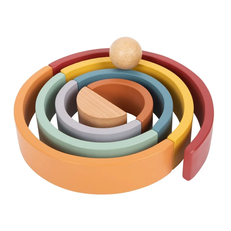 Small Foot Sorting rainbow Safari, wooden