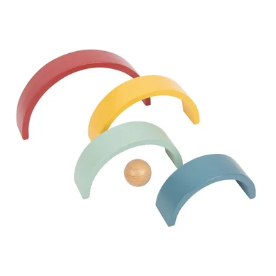 Small Foot Sorting rainbow Safari, wooden