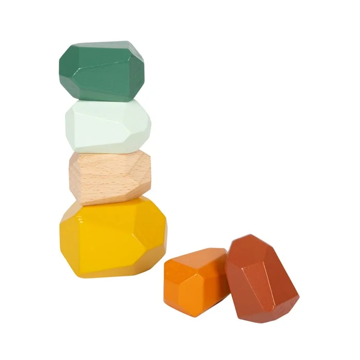 Small Foot Stacking Stones Safari, Wooden