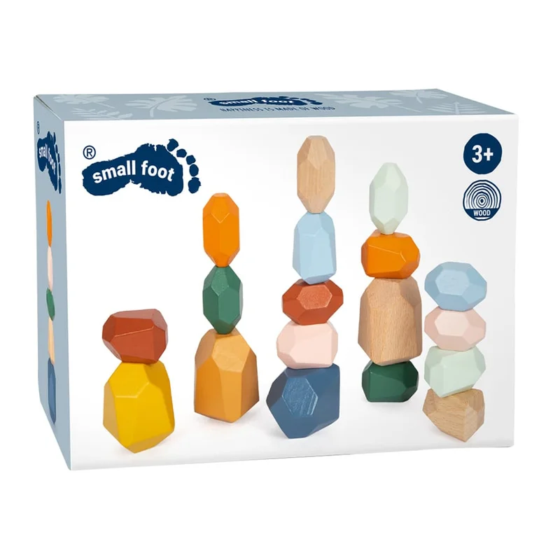 Small Foot Stacking Stones Safari, Wooden