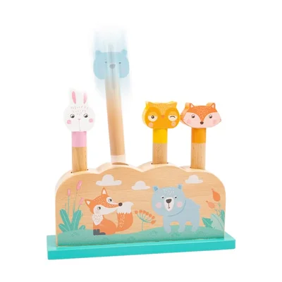 Small Foot Threading Game Forest Animals