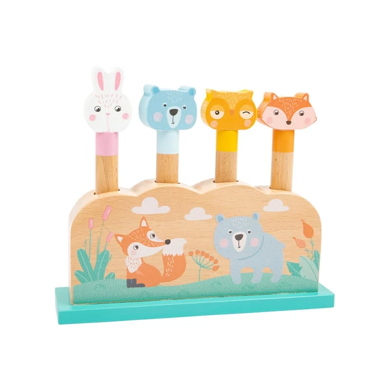 Small Foot Threading Game Forest Animals