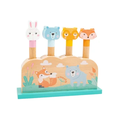 Small Foot Threading Game Forest Animals