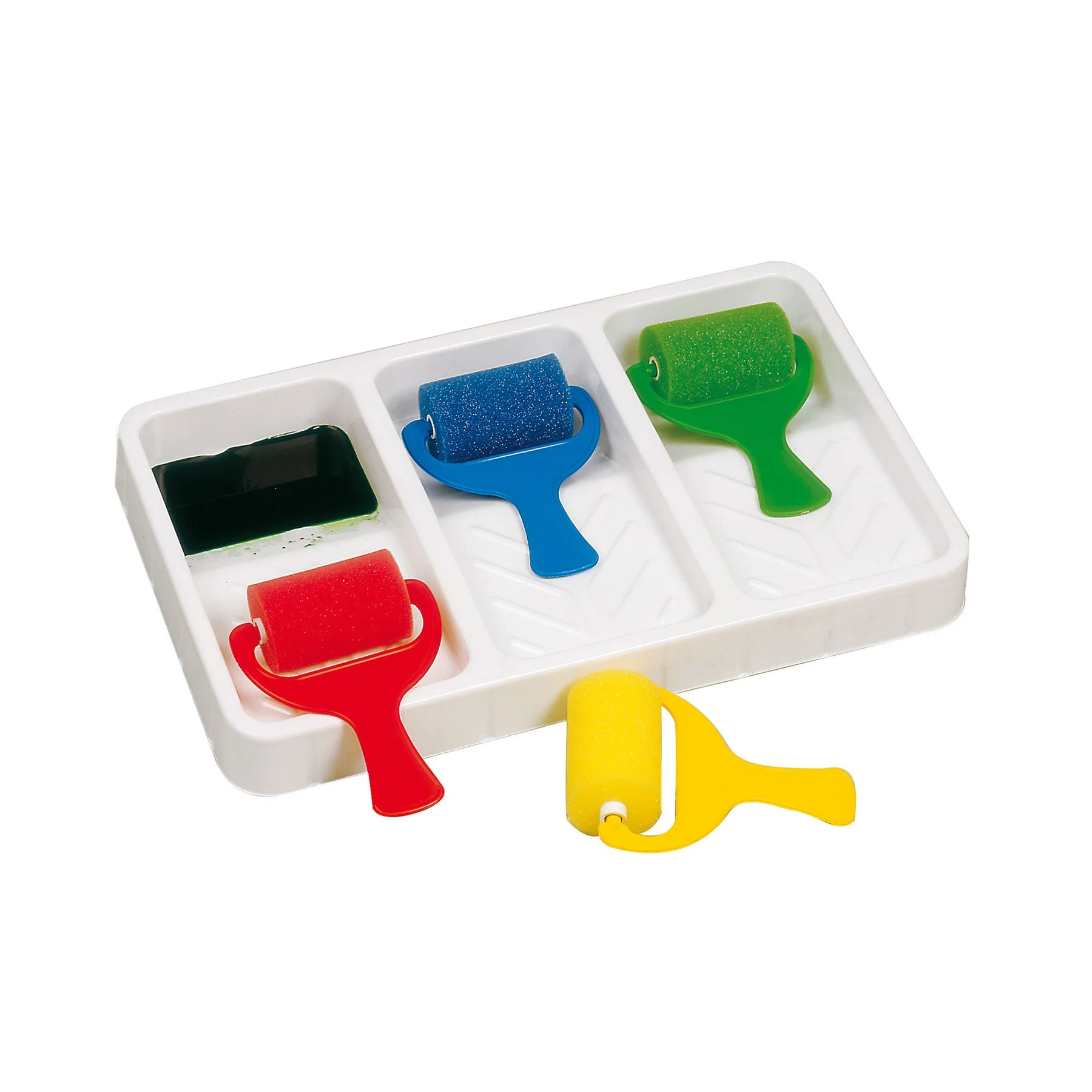 Nowa Szkola Roller for Painting, Foam, 7 cm, 4 pcs