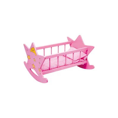 Small Foot Doll Cradle, pink