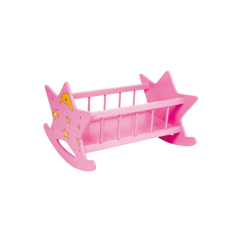 Small Foot Doll Cradle, pink
