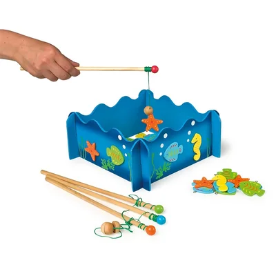 Small Foot Game Young Fisherman, wooden, 24 pieces
