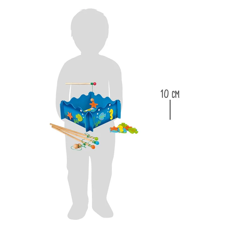 Small Foot Game Young Fisherman, wooden, 24 pieces
