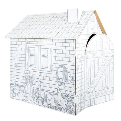 Small Foot Playhouse, cardboard, 87 ? 71 ? 88 cm