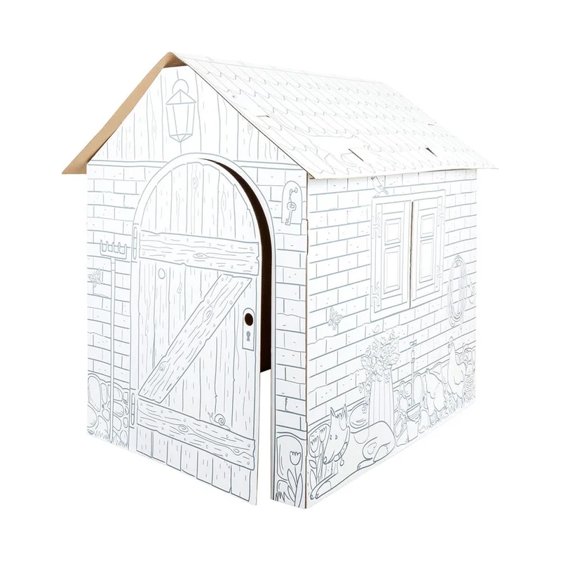 Small Foot Playhouse, cardboard, 87 ? 71 ? 88 cm