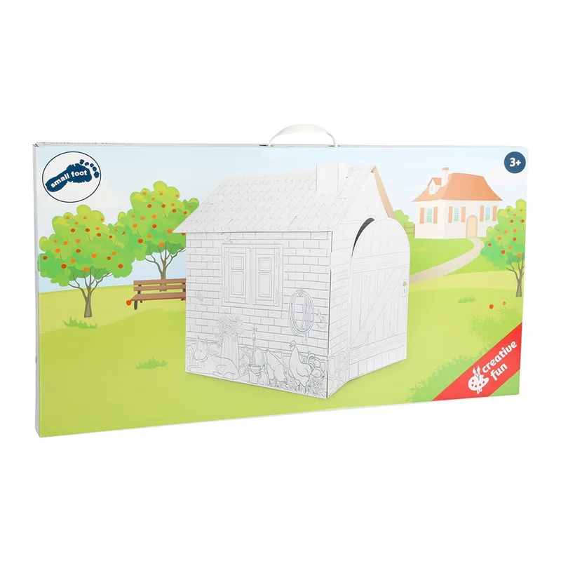 Small Foot Playhouse, cardboard, 87 ? 71 ? 88 cm