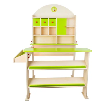 Small Foot Shop stand, wooden, 87 x 78 x 112 cm
