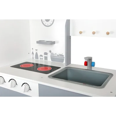 Small Foot Play kitchen, with fridge, wooden, 83 x 33 x 82 cm