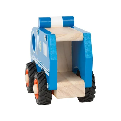Small Foot Police car, wooden, 13 x 7 x 10 cm