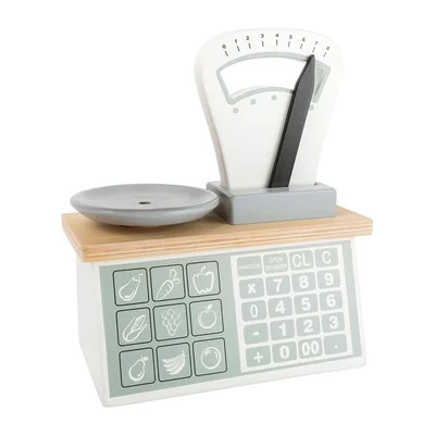 Small Foot Scale, children’s, wooden, 18 x 9 x 21 cm