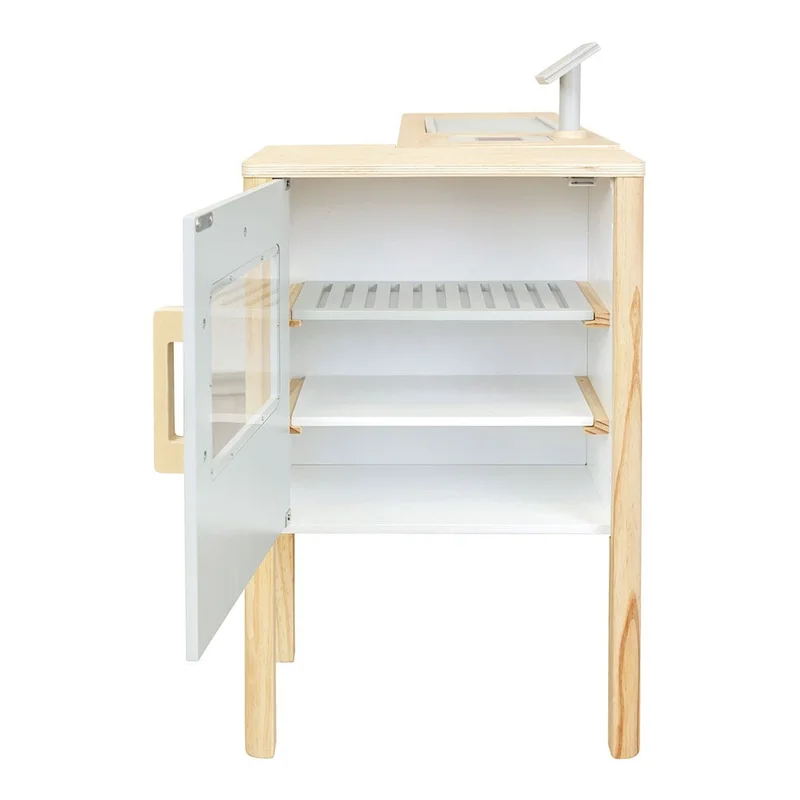 Small Foot Shop for play, with accessories, wooden, 106 x 40 x 106 cm
