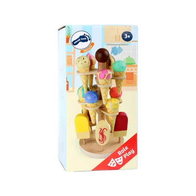 Small Foot Ice cream stand, portable, 16 pieces