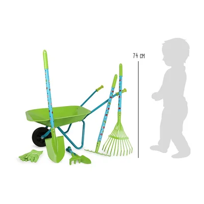 Small Foot Garden set, with cart, 7 pieces