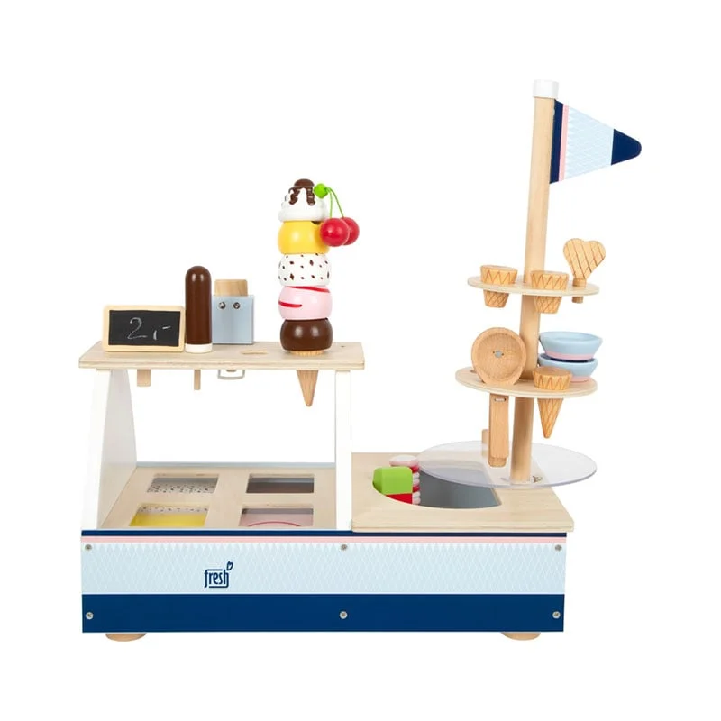 Small Foot Ice cream stand, wooden, 45 x 21 x 47 cm