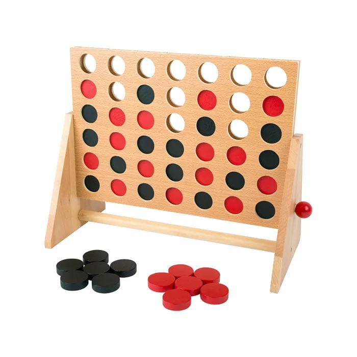 Small Foot Game 4 in a Row, wooden