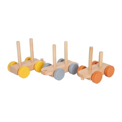 Small Foot Safari train, wooden, 16 pieces