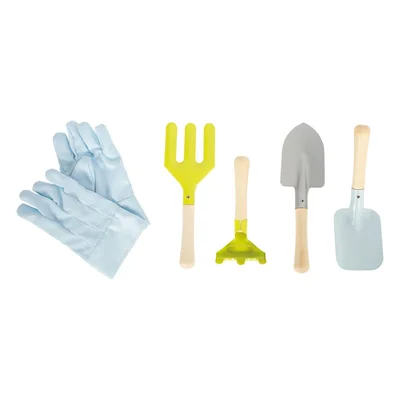 Small Foot Apron with garden tools