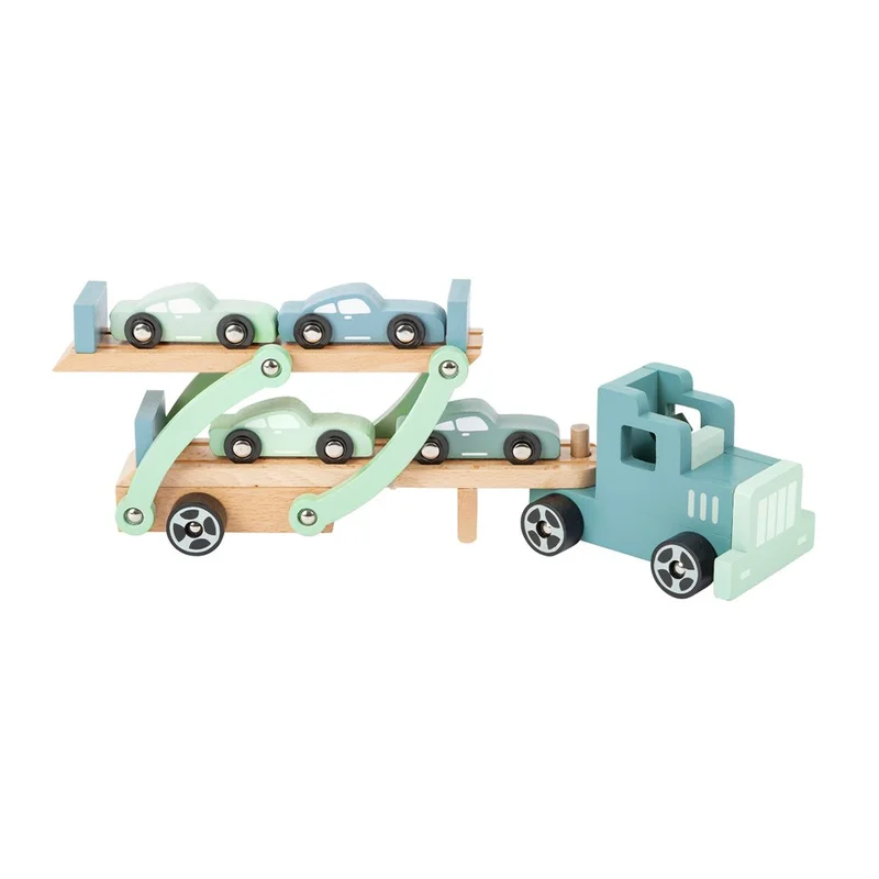 Small Foot Car transporter Chicago, wooden