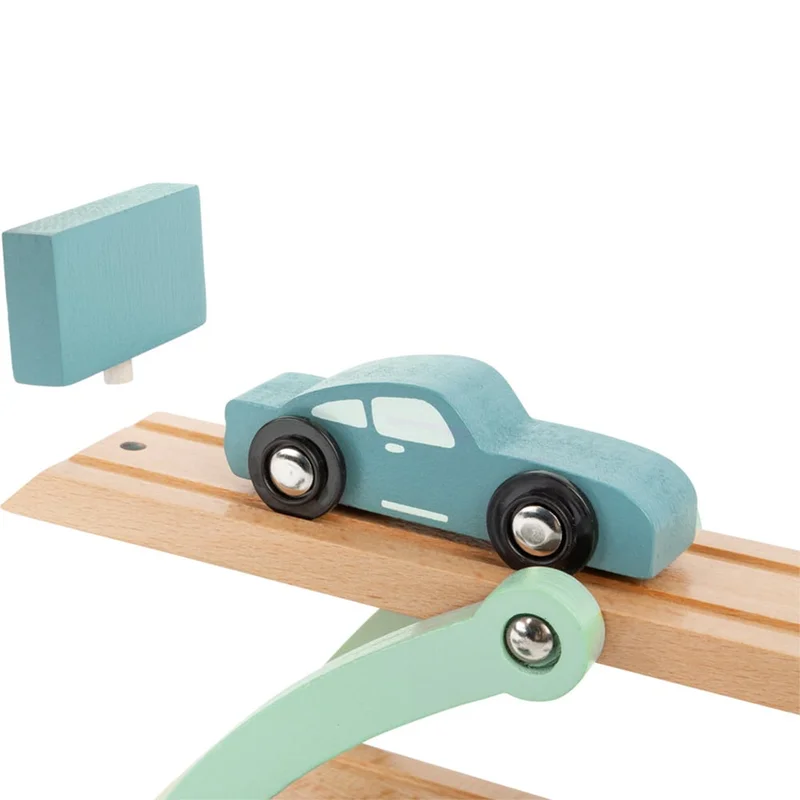 Small Foot Car transporter Chicago, wooden