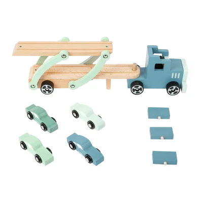 Small Foot Car transporter Chicago, wooden