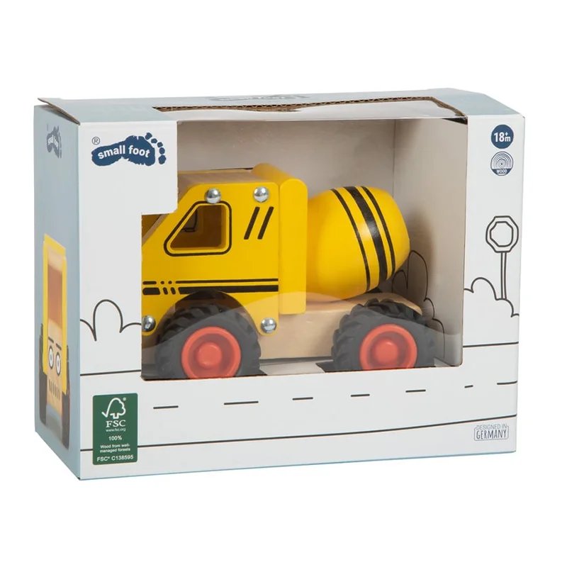 Small Foot Concrete mixer, wooden