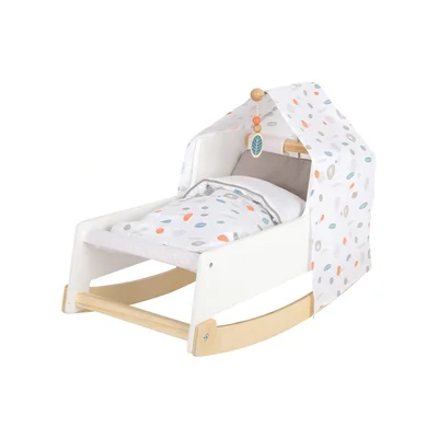 Small Foot Doll Swing, wooden, 54 x 28 x 28 cm